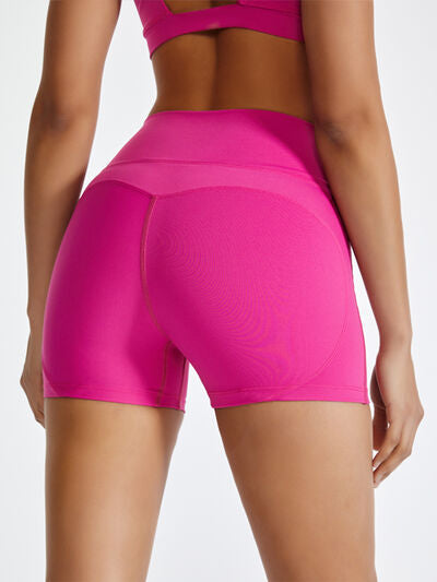 High Waist Active Shorts