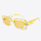 CUTIE Tortoiseshell Rectangle Polycarbonate Sunglasses