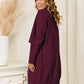 Long Sleeve Open Front Longline Cardigan