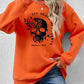 Graphic Round Neck Dropped Shoulder Sweatshirt