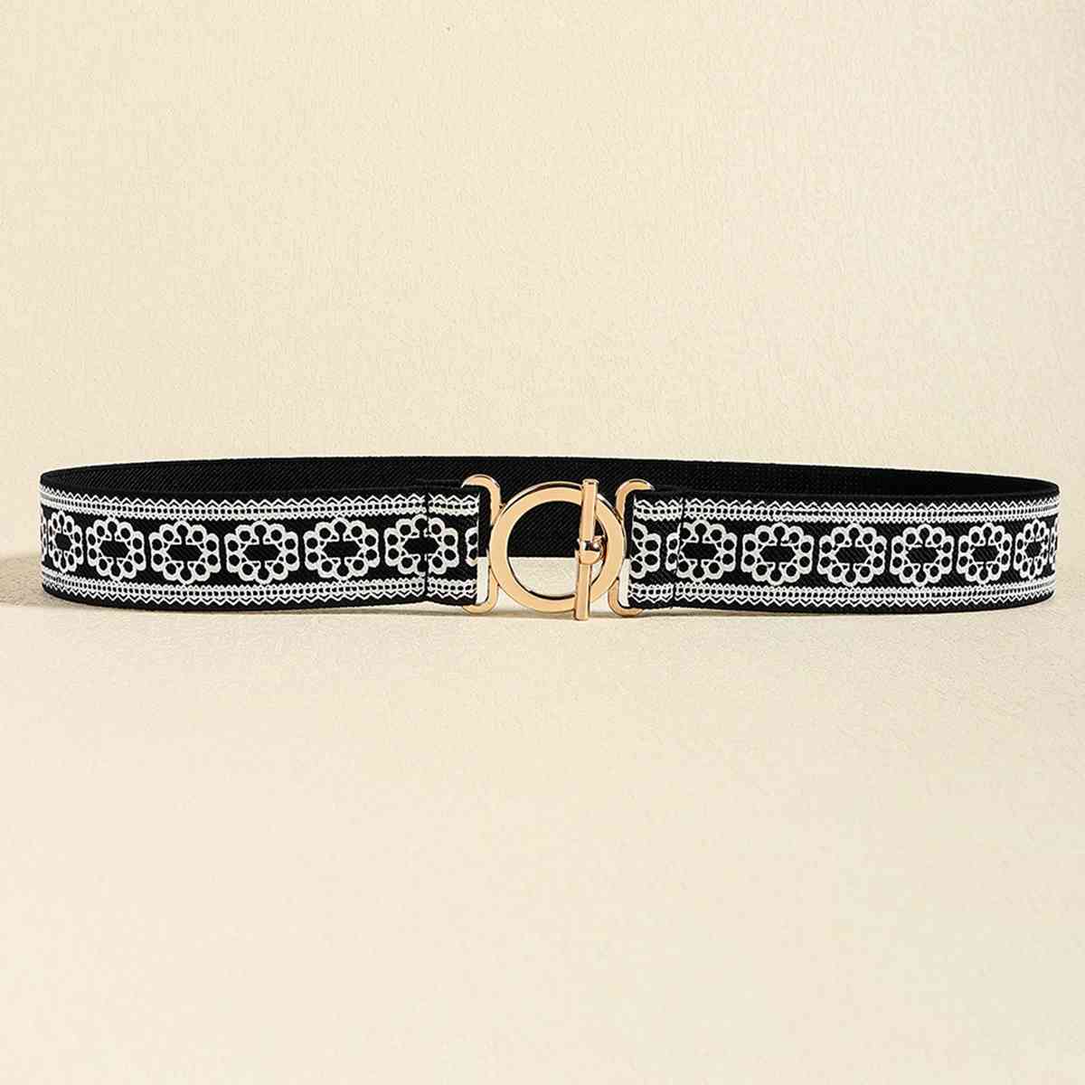 ChicBelts Toggle Clasp Elastic Belt