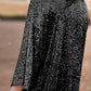 Sequin Open Front Duster Cardigan