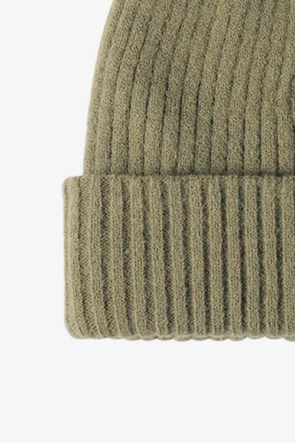 CHIC HATZ HAPPY Hat Contrast Beanie