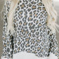 Leopard Round Neck Long Sleeve T-Shirt
