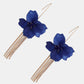 Flower Shape Acrylic Dangle Earrings