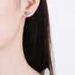 Women's 2 Carat Moissanite Heart-Shaped Stud Earrings