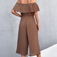 Women's Spaghetti Strap Layered Jumpsuit