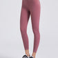 Wide Waistband Sports Leggings in Assorted Colors