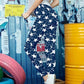 Printed High Waist Skinny Leggings