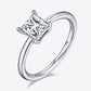 1 Carat Moissanite 925 Sterling Silver Solitaire Ring 💜