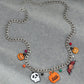 Halloween Charm Bracelet and Necklace Set