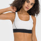 LB&M Style Contrast Sports Bra