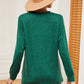 Notched Long Sleeve T-Shirt