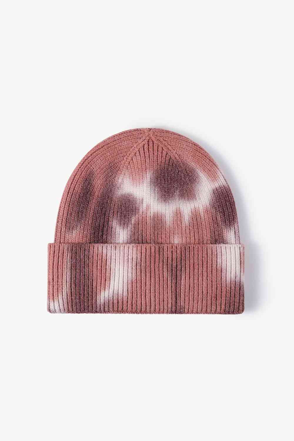 CHIC HATZ Tie-Dye Hat Cuffed Knit Beanie