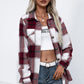 Plaid Button Up Flannel Shirt
