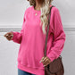 Round Neck Long Sleeve Sweatshirt
