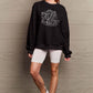 Simply Love Full Size 2024 Round Neck Dropped Shoulder Sweatshirt