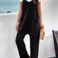 Pocketed Spaghetti Strap Overalls