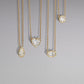 18K Gold-Plated Stainless Steel Pendant Necklace