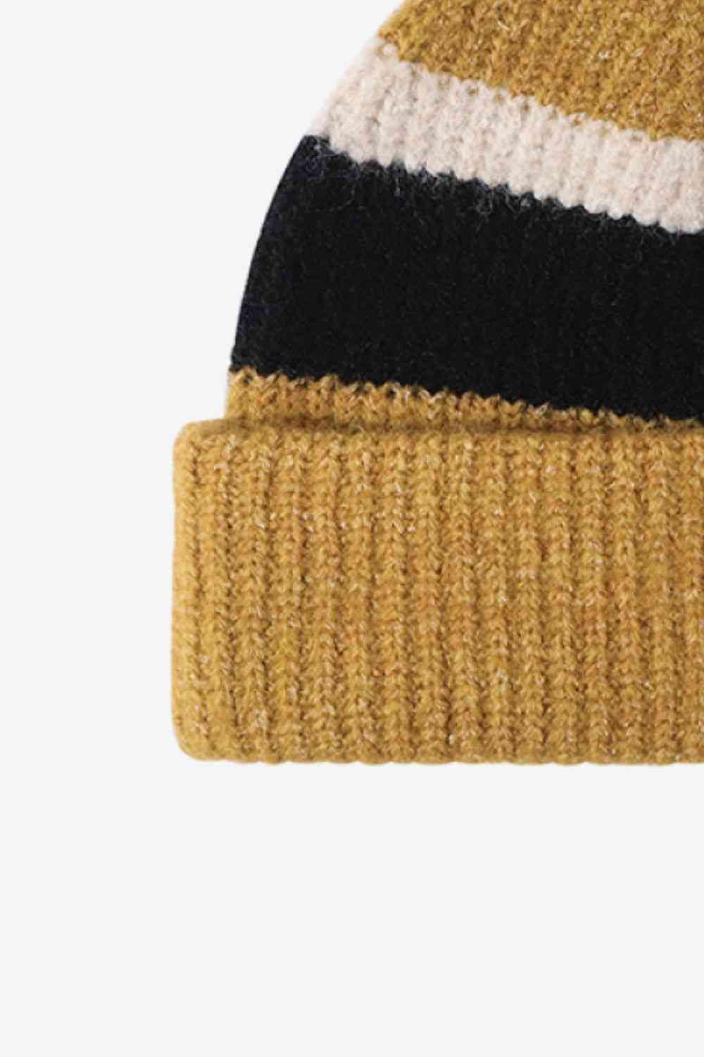 EZBeanie Tricolor Cuffed Hat Knit Beanie