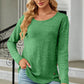 Round Neck Long Sleeve T-Shirt