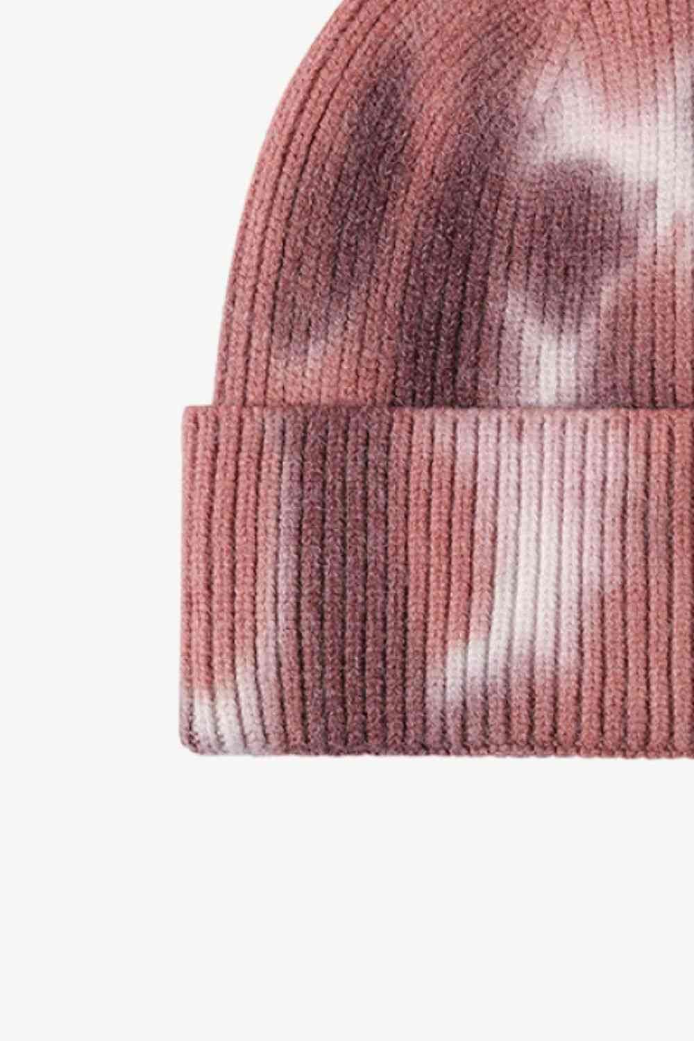 CHIC HATZ Tie-Dye Hat Cuffed Knit Beanie