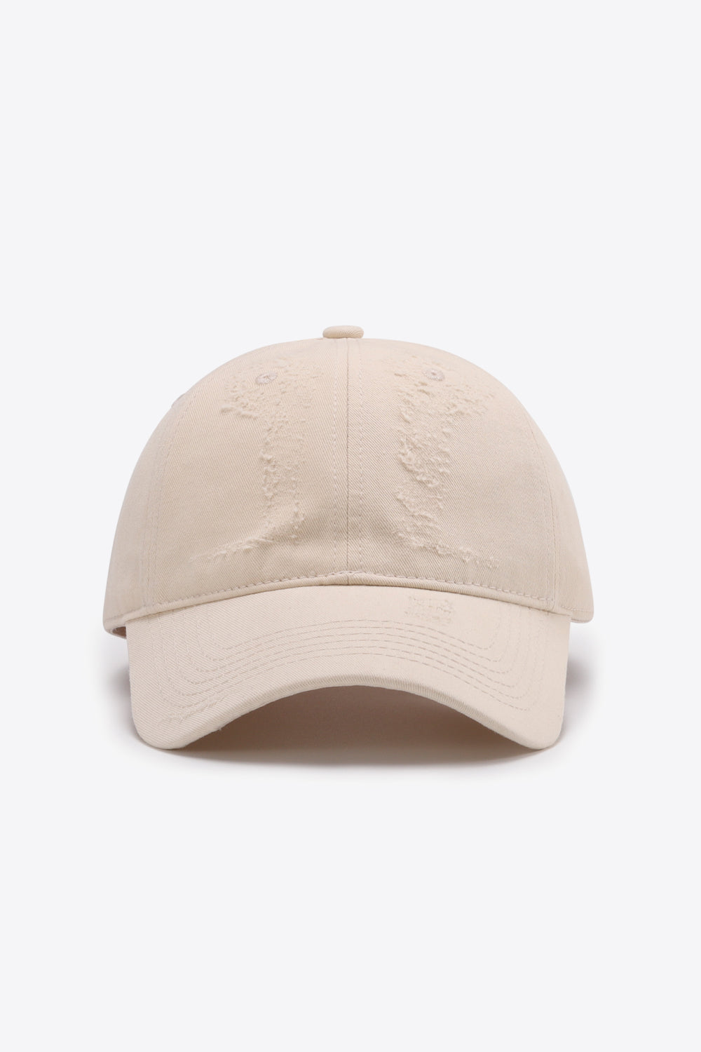 Zelda&ClaraC Distressed Adjustable Baseball Cap