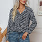 Printed Buttoned Long Sleeve Shirt