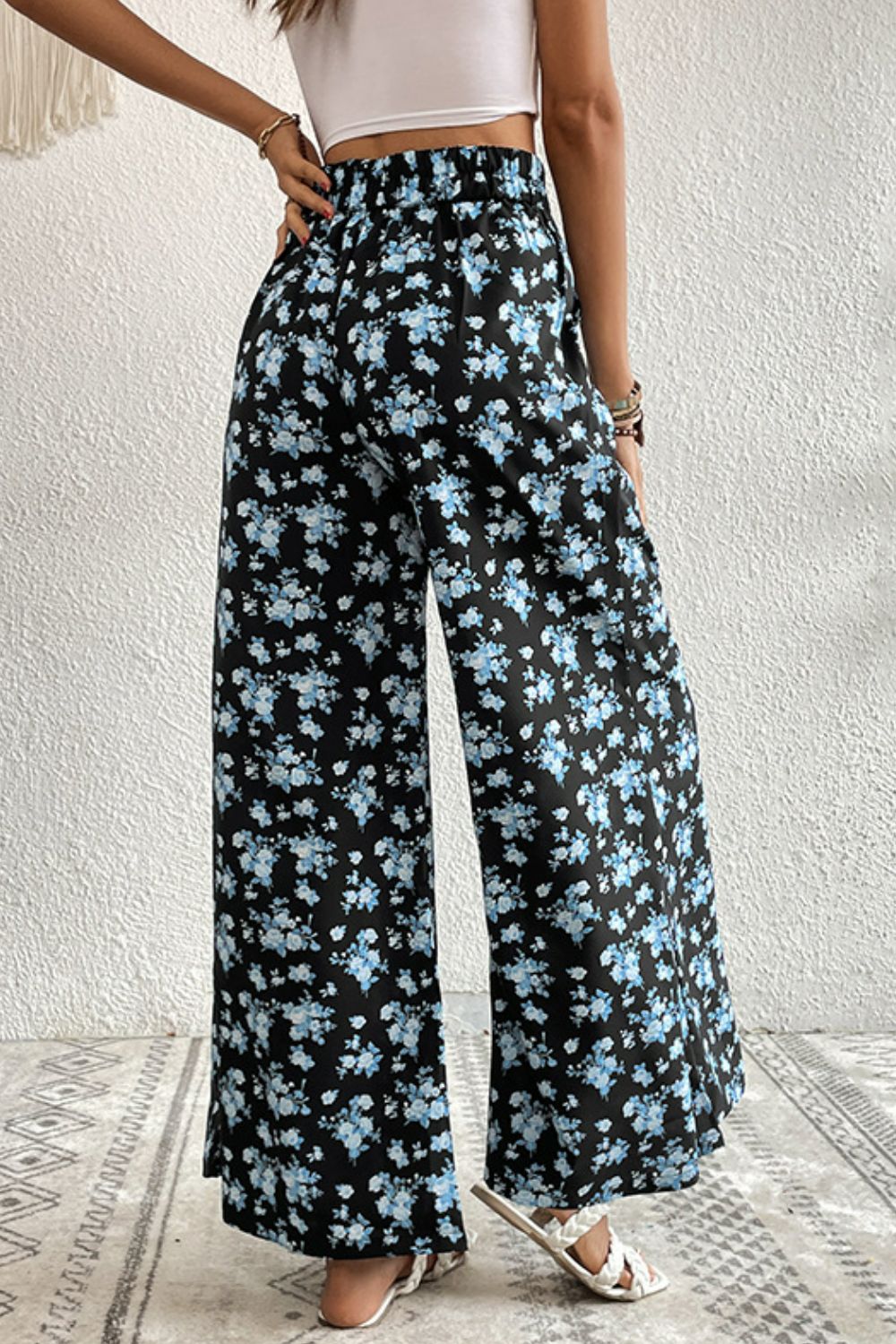 Floral Pocket Culottes