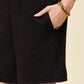 Double Take Full Size Texture Square Neck Romper