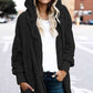 Teddy Hooded Jacket with Pockets