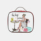 Nicole Lee USA Printed Handbag with Three Pouches