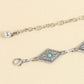 Vintage Turquoise Alloy Belt
