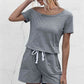 SavannahJayJumpers One Shoulder Tie Waist Romper