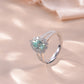 1 Carat Moissanite 925 Sterling Silver Ring 💜