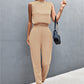 HANNAH BELL Sleeveless Top and Joggers Set