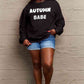 Simply Love SEASONAL Full Size AUTUMN BABE Graphic Sweatshirt