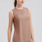 Slit Round Neck Tank