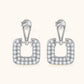 1.68 Carat Moissanite 925 Sterling Silver Drop Earrings