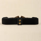 Jessica Anne Beauty Double Buckle PU Leather Belt