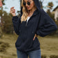 Outer Adventure Full Size Cable-Knit Long Sleeve Hooded Jacket