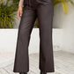 Tranquility Drawstring Wide Leg Long Pants
