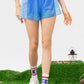 Relaxation Activewear Color Block Drawstring Active Shorts