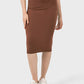 Slit Wrap Active Skirt