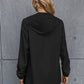 Zip Up Long Sleeve Hooded Watertight Jacket