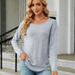 Full Size Round Neck Long Sleeve T-Shirt
