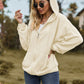 Outer Adventure Full Size Cable-Knit Long Sleeve Hooded Jacket