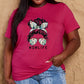 Malibu Dreams Simply Love Full Size MOM LIFE Graphic Cotton Tee