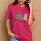 Simply Love Full Size BOOKS ARE MY LOVE LANGUAGE Graphic Cotton Tee