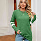 Round Neck Long Sleeve Top